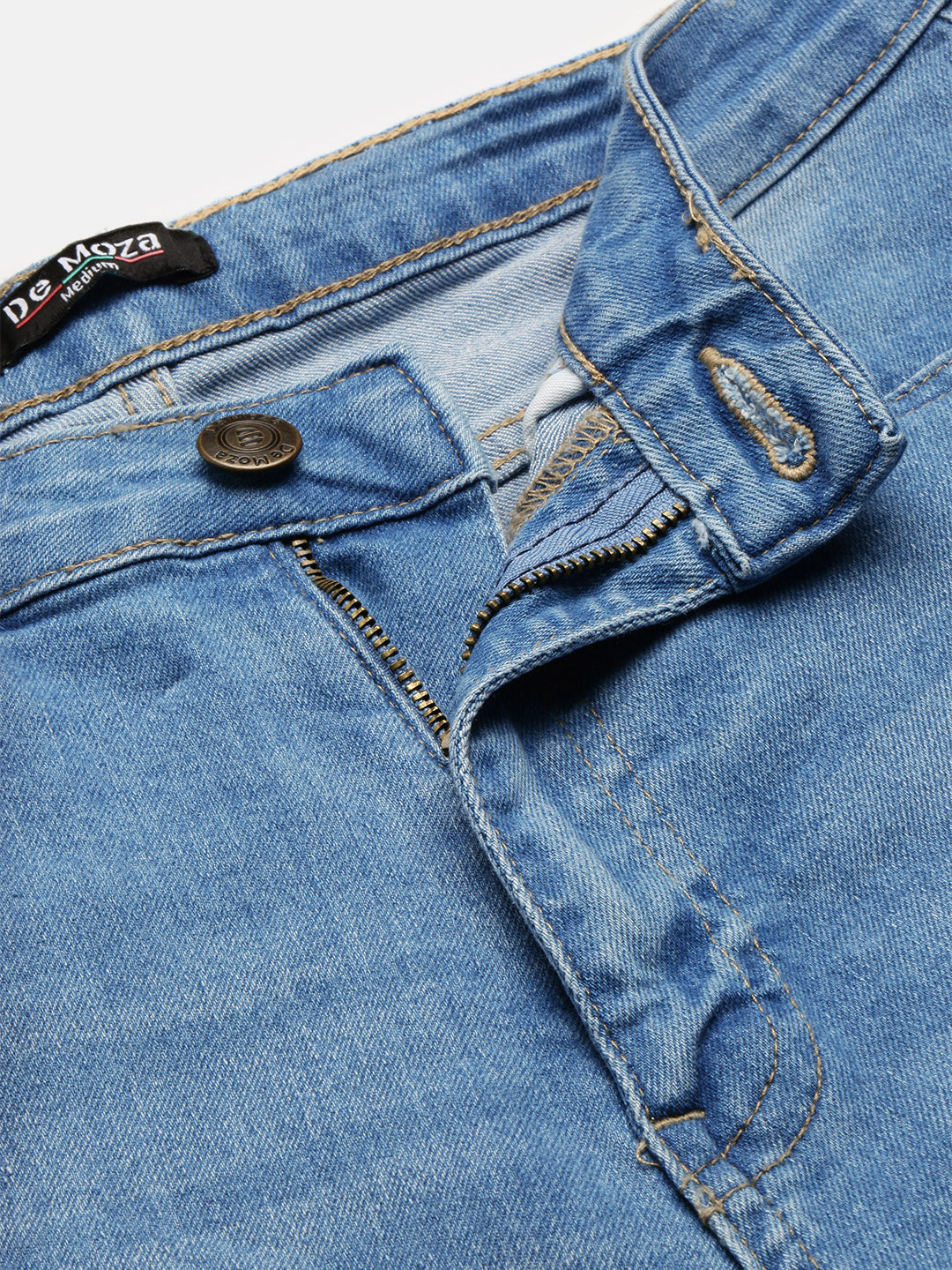 Jeans Pant-Ice Blue - De Moza