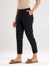 Cigarette Pant-Black - De Moza