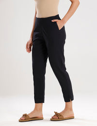 Cigarette Pant-Black