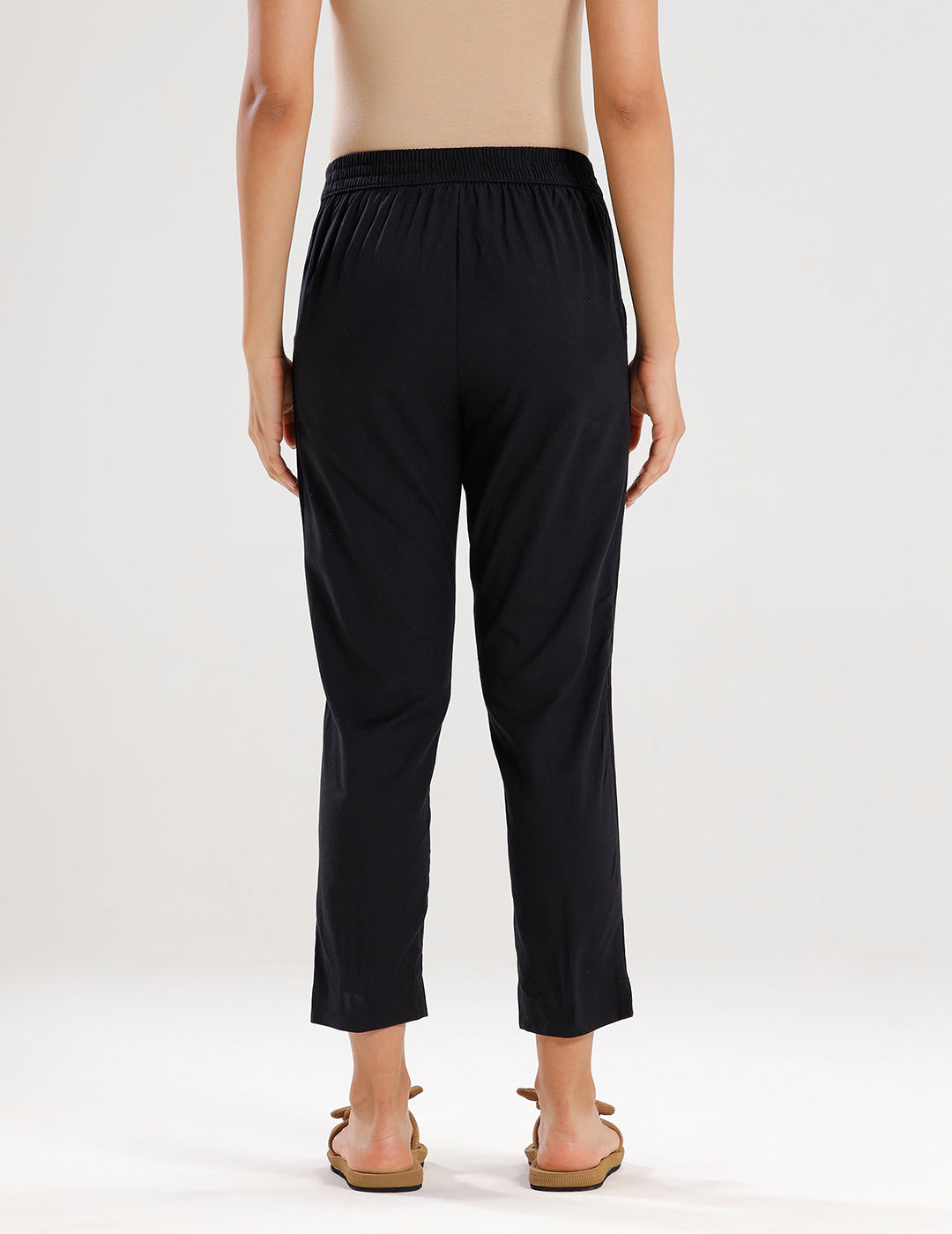 Cigarette Pant-Black