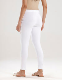 Super Stretch Kurti Pant-White