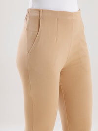 Super Stretch Kurti Pant-Skin - De Moza