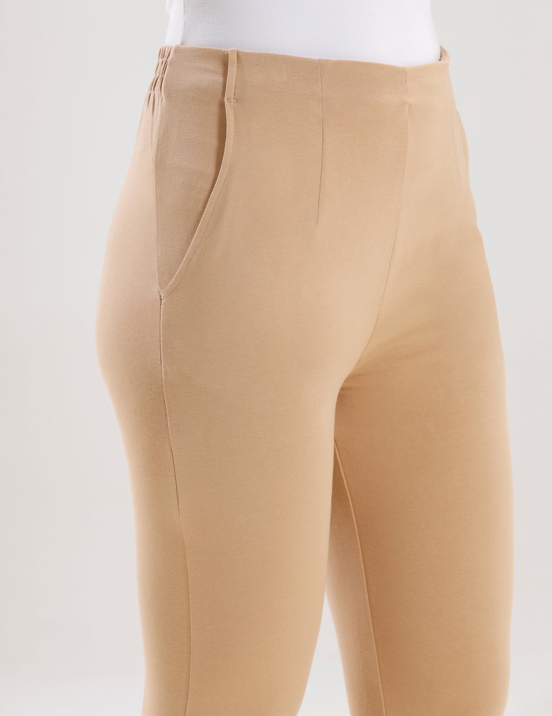 Super Stretch Kurti Pant-Skin
