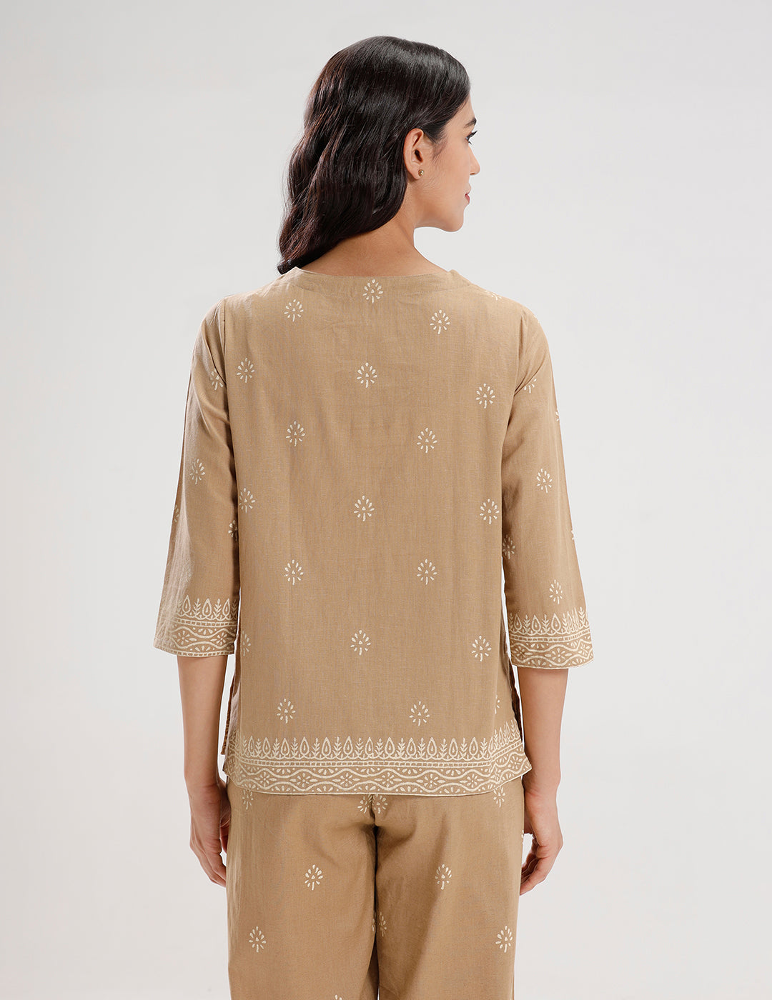 Tunic Top-Golden Beige