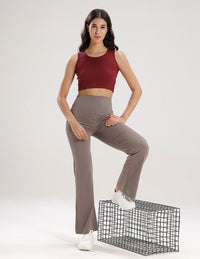 Crop Top-Burgundy