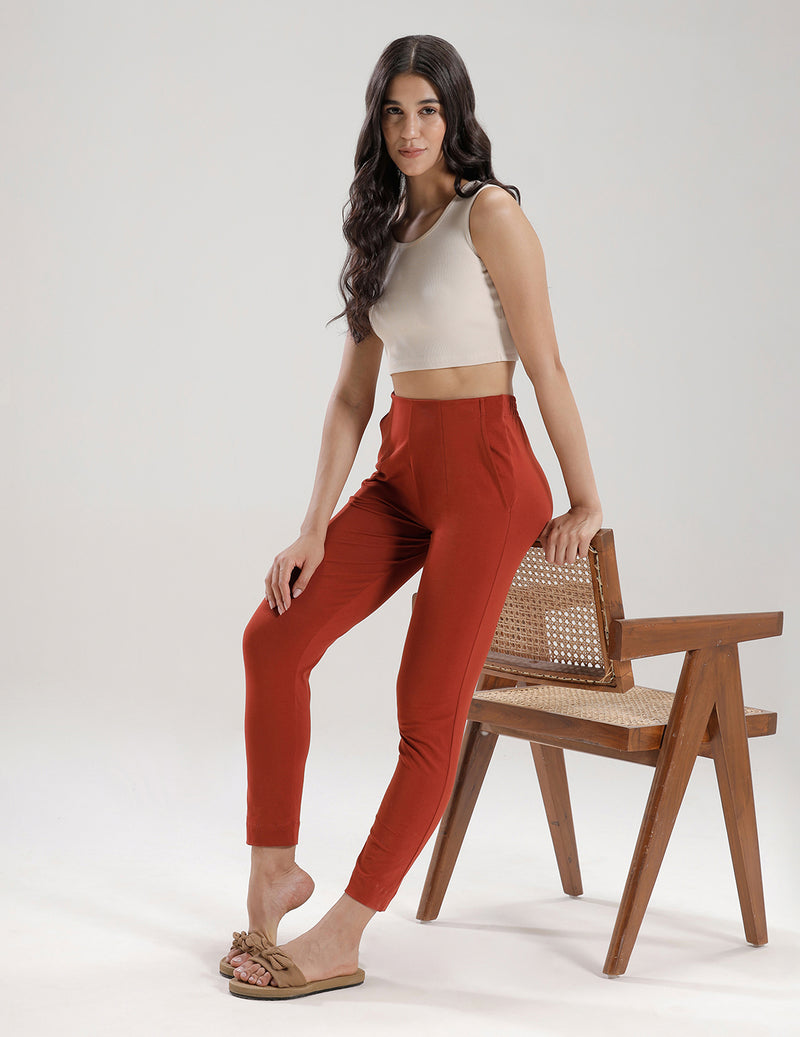 Crop Top-Chalk