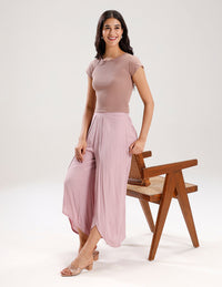Kimono Sleeve Top-Tan