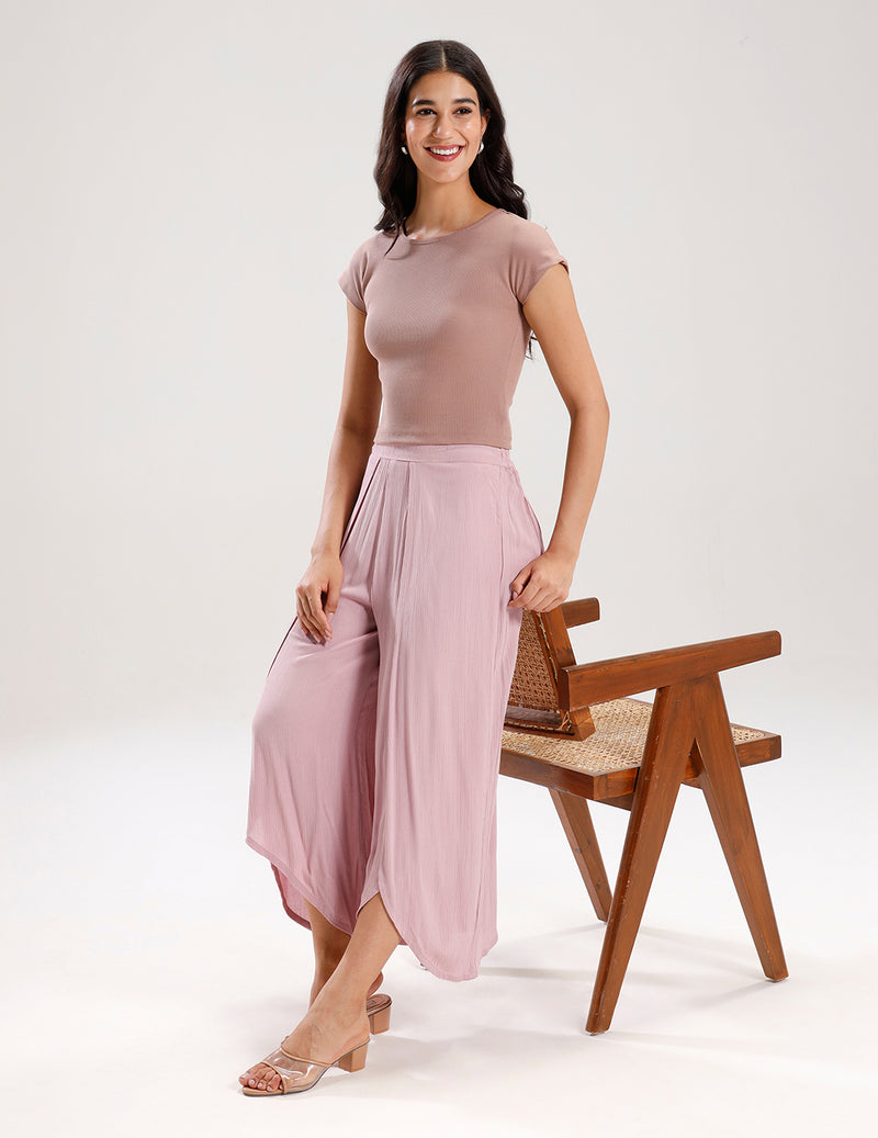 Kimono Sleeve Top-Tan