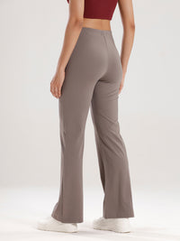 Fit & Flare Pant-Taupe - De Moza