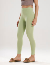 Ankle Length Leggings Viscose-Macha Green