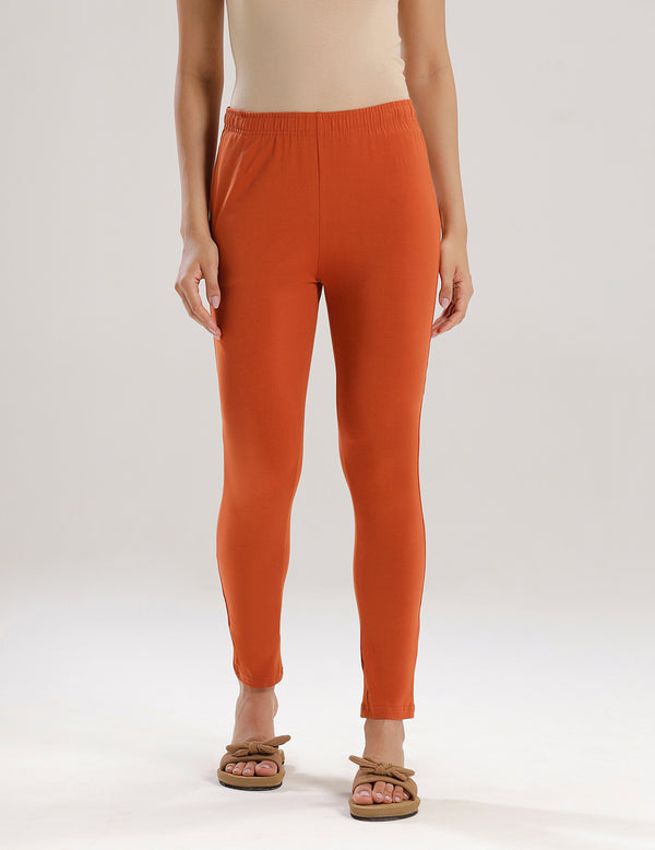 Women's Needle Pants Flame Orange - De Moza