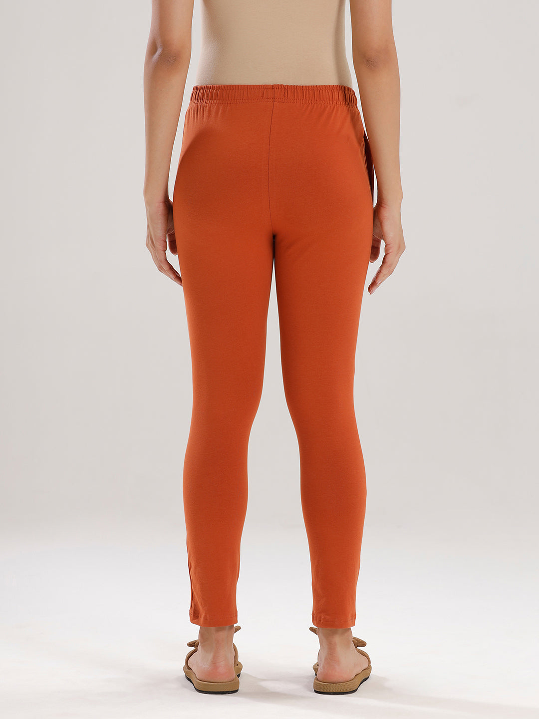 Women's Needle Pants Flame Orange - De Moza