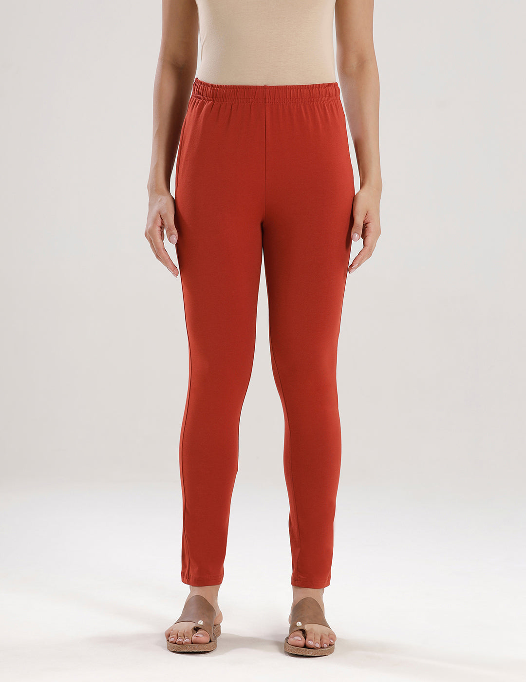 Women's Needle Pants Burnt Orange