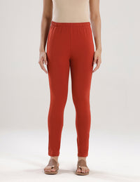 Women's Needle Pants Burnt Orange