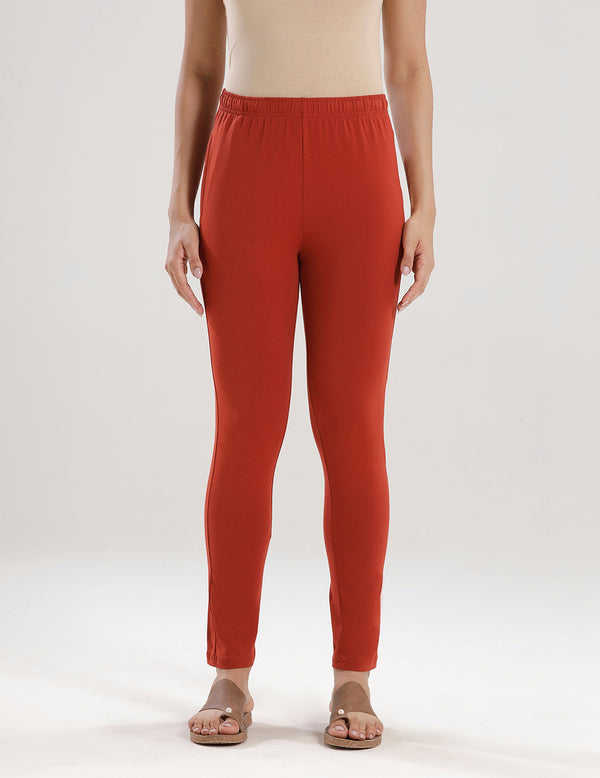 Women's Needle Pants Burnt Orange - De Moza