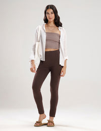 Women's Needle Pants Brown