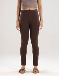 Women's Needle Pants Brown