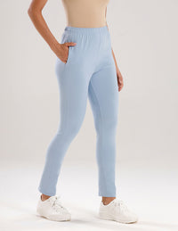Women's Needle Pants Powder Blue