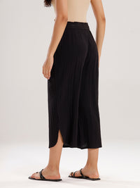 Crop Palazzo-Black - De Moza