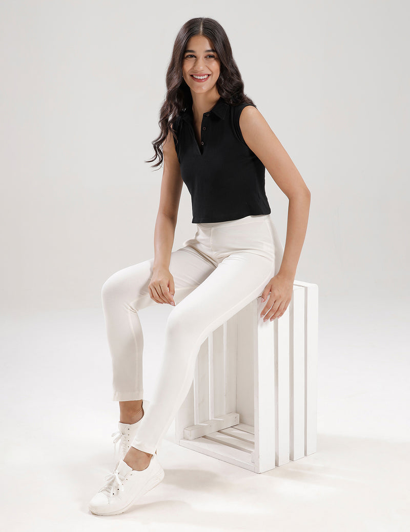 Kurti Pant-Offwhite