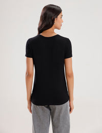 T-Shirt Regular Sleeve-Black