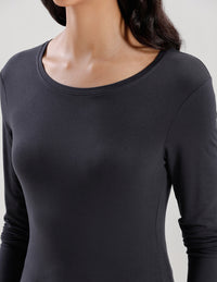 T-Shirt Long Sleeve-Dark Grey
