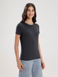 T-Shirt Regular Sleeve-Dark Grey - De Moza