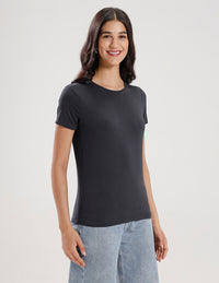 T-Shirt Regular Sleeve-Dark Grey