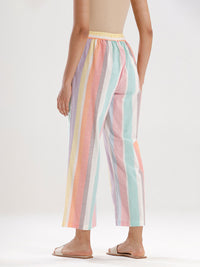 Casual Palazzo- Multi - De Moza