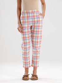 Cigarette Pants-Multi - De Moza