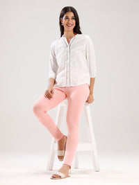Women's Needle Pants Coral - De Moza