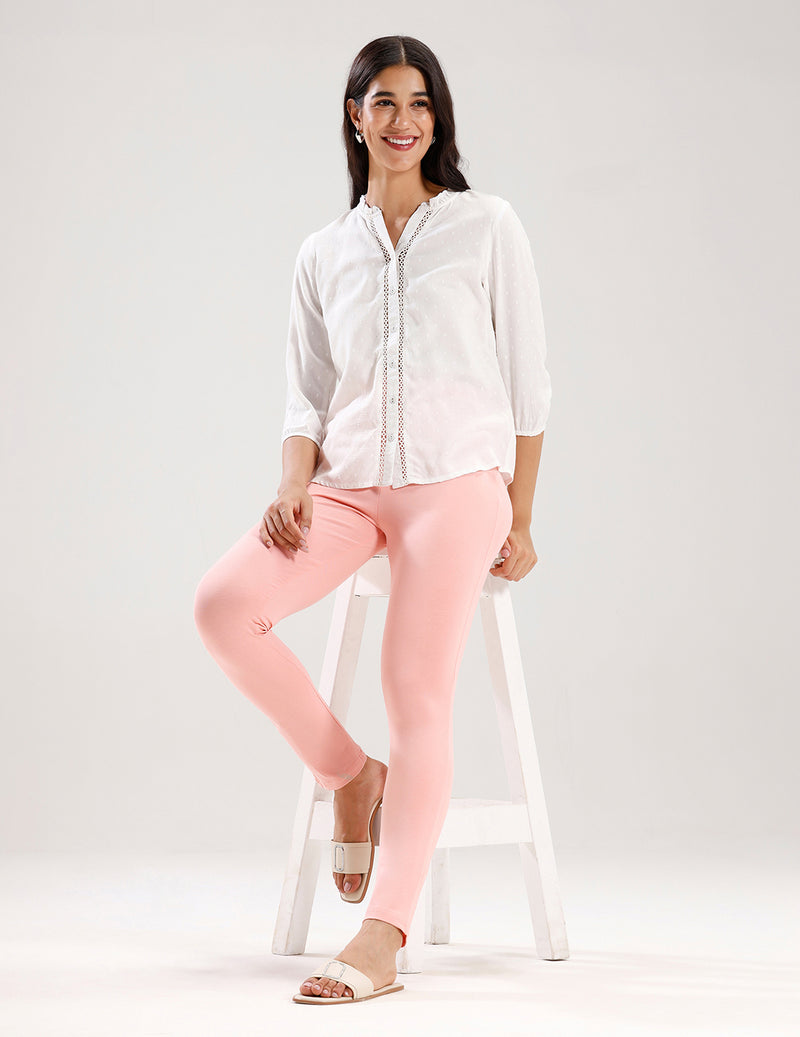 Women's Needle Pants Coral