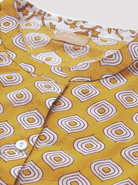 Tunic Top-Mustard - De Moza