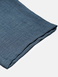 De Moza Women Casual Palazzo Teal Blue