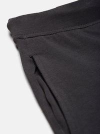 De Moza Women Casual Jogger Dark Grey