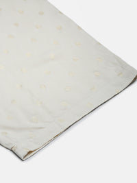 De Moza Women Festive Palazzo Offwhite - De Moza