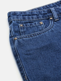 Jeans Pant-Dark Blue - De Moza