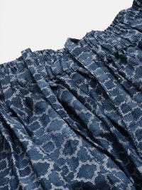 Harem Pant AOP-Indigo - De Moza