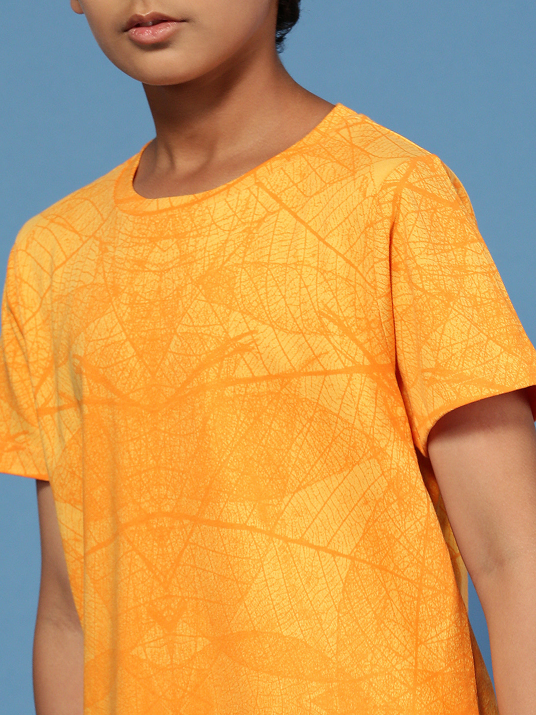 PIPIN Boys Printed T-Shirt Yellow