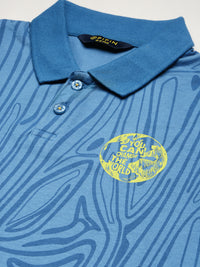 PIPIN Boys Solid T-Shirt Blue