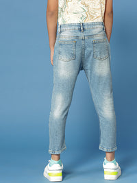 PIPIN Boys Denim Jeans Mid Blue