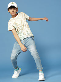 PIPIN Boys Denim Jeans Mid Blue