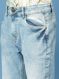 PIPIN Boys Denim Jeans Mid Blue