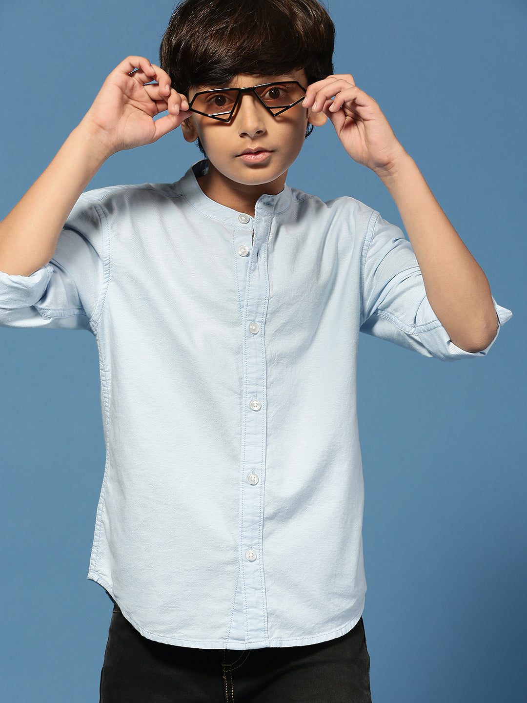 PIPIN Boys Shirt Light Blue