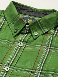 PIPIN Boys Printed Shirt Green