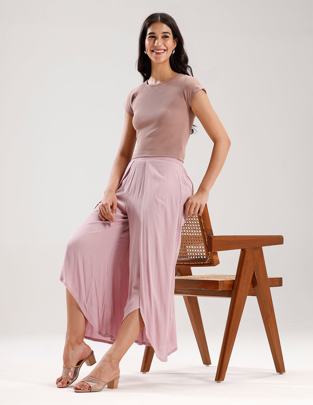 Tulip Pant-Dusty Rose - De Moza