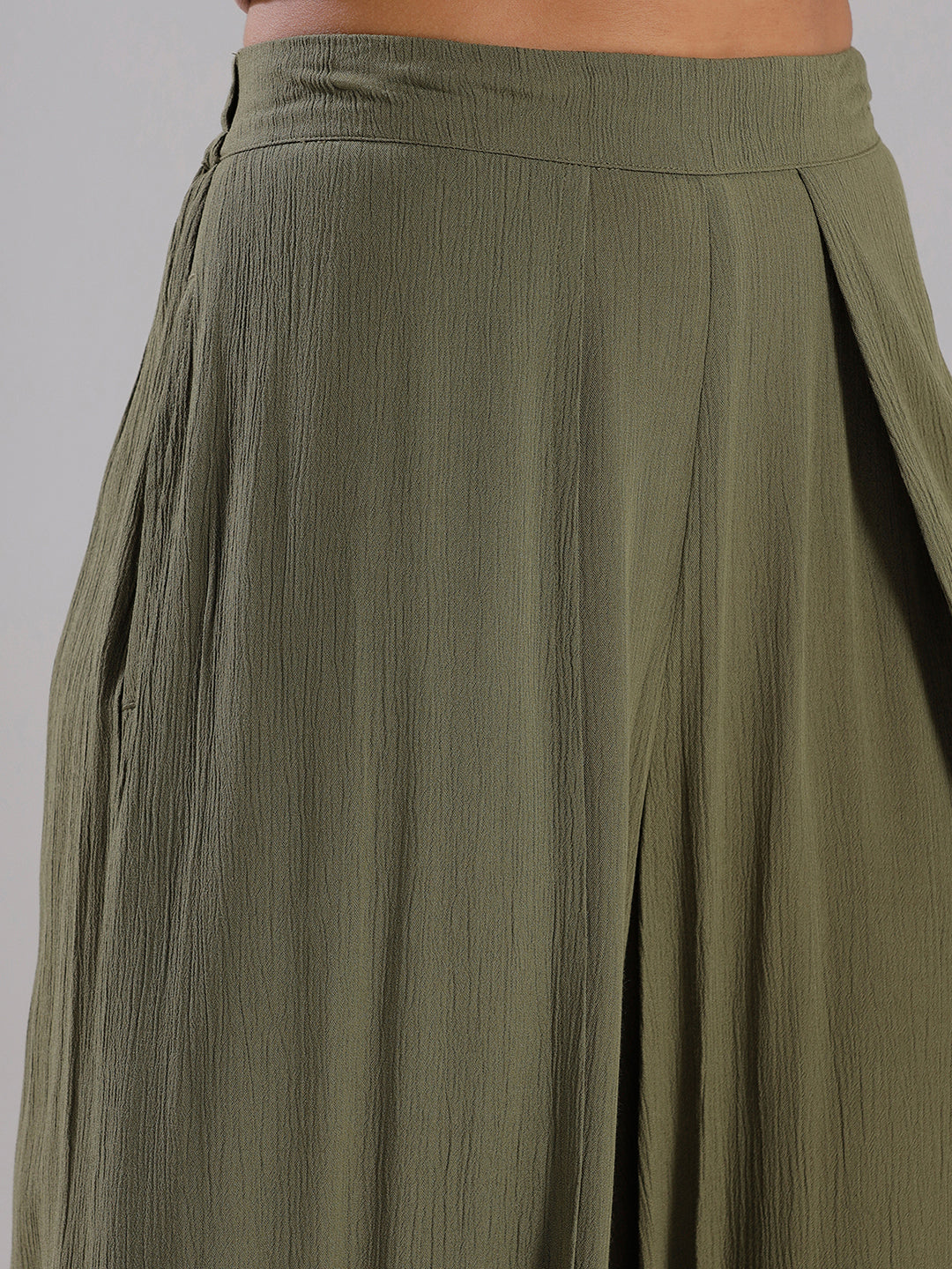 Tulip Pant-Olive - De Moza