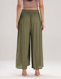 Tulip Pant-Olive - De Moza