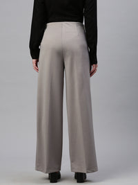 De Moza Women Formal Pant Light Oak