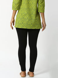 De Moza - Ladies Lace Leggings Black - De Moza